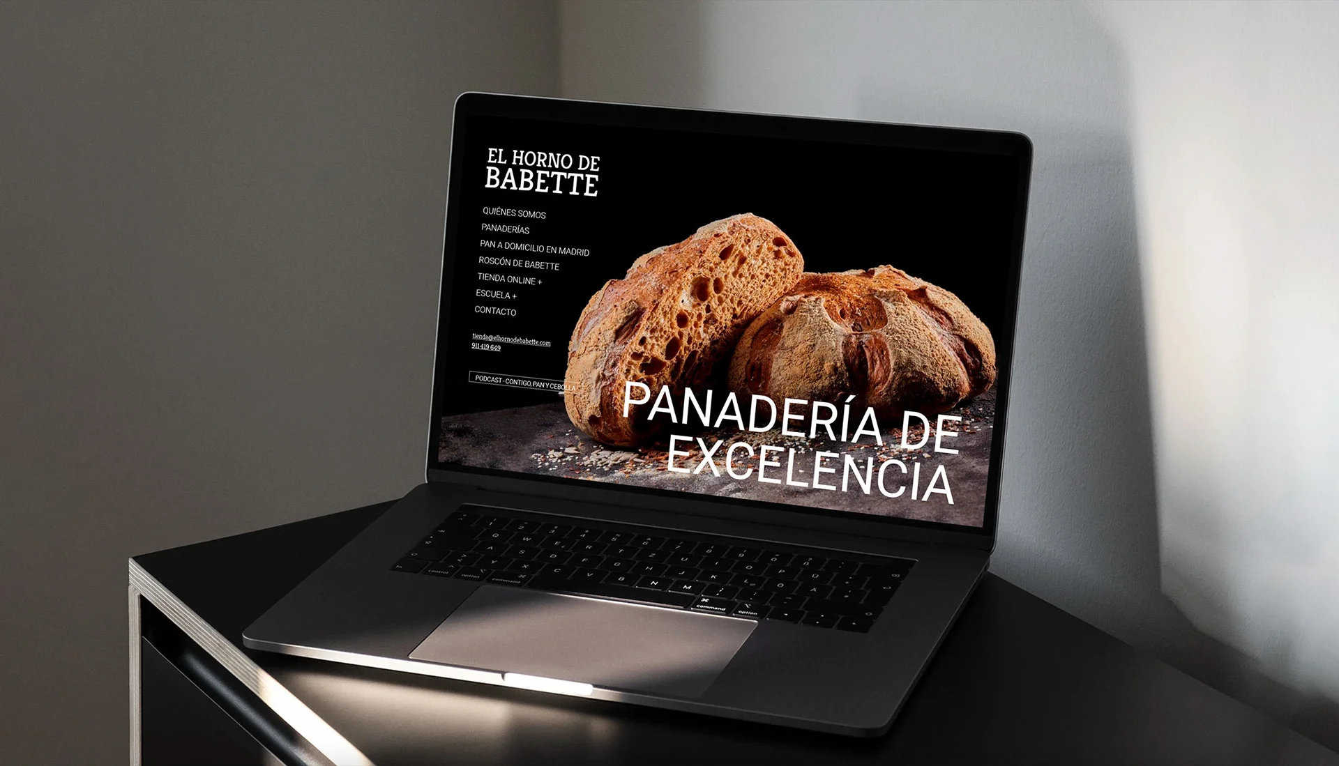 El Horno de Babette — identidad visual y diseño web de la panadería artesanal
